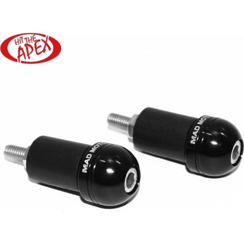 Universal Motorcycle Bar end Plug Grip, Handlebar weights Dampener 22mm 7/8 ", Anti Vibration Handlebar End Plugs