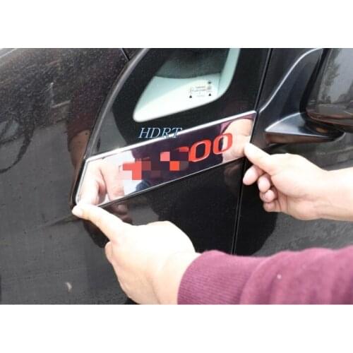 For Nissan NV200 2010-2018 High-quality ABS Chrome Front triangle window trim Anti-scratch protection Car styling