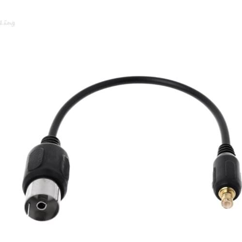 1PC IEC to MCX Antenna Pigtail Cable Adapter Connector For USB TV DVB-T Tuner