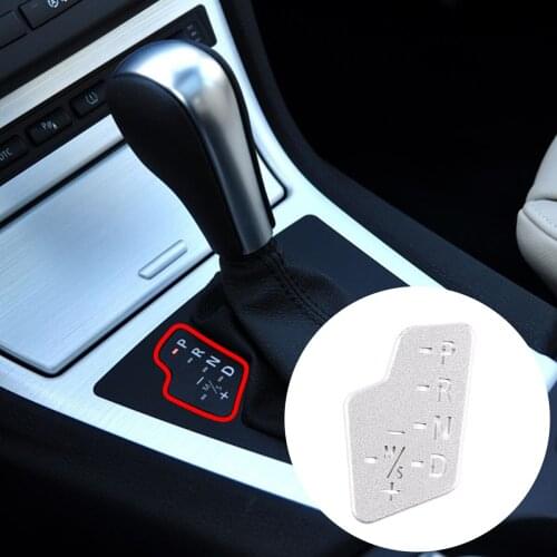 Car Styling For BMW X3 E83 2006-2010 Stainless Steel Gear Shift Panel Cover Decorative Sticker Interior Modification Accessories