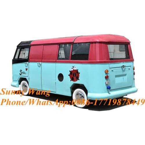 KN-432 new arrival fast food truck trailer coffee bike for snack food hot dog cart