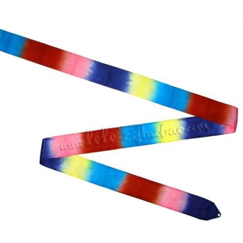 Multicolor Rhythmic Gymnastics Ribbon
