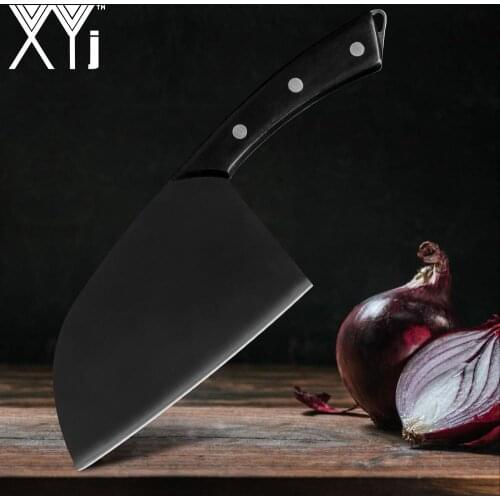 XYj 1 Pcs Stainless Steel Professional Cooking Knife 7 Inch Slicing Knife Kitchen Chopper Pratical Sharp Multi-Function Cutlery