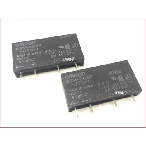 Original solid state relay G3M-203P-UTU-1 5V 5VDC