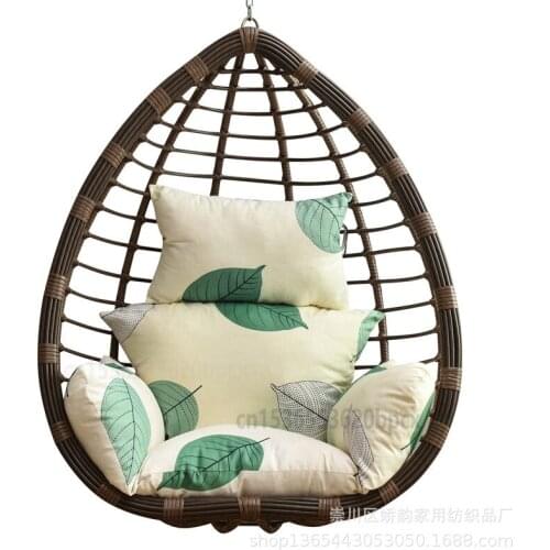 Cradle Cushion Household Swing Chair Cushion Indoor and Outdoor Hanging Basket Cushions Removable and Washable