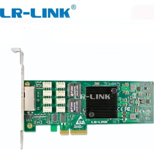 LR-LINK 9712HT-BP 1000Mb PCI-Express x4 For Intel I350-T2 Dual RJ45 Bypass Network Lan Card Gigabit Ethernet Server Adapter NIC