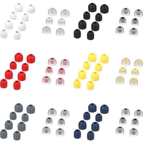 Silicone Earbuds Replacement Earplug Cover Enhance Sound Insulation Wearing Comfort for Sony WF-1000XM3 TWS Headphones