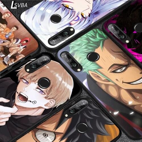Hot Anime Boys Silicone Cover For Huawei P40 P30 P20 Pro P10 P9 P8 Lite E Plus 2019 2017 5G Phone Case