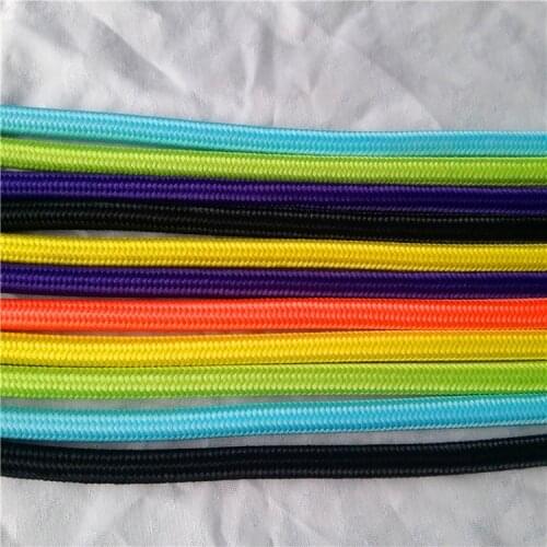 Vintage cable2X0.75 mm2 textile fabric electrical wire DIY pendant light electrical cable woven braided cable power cord