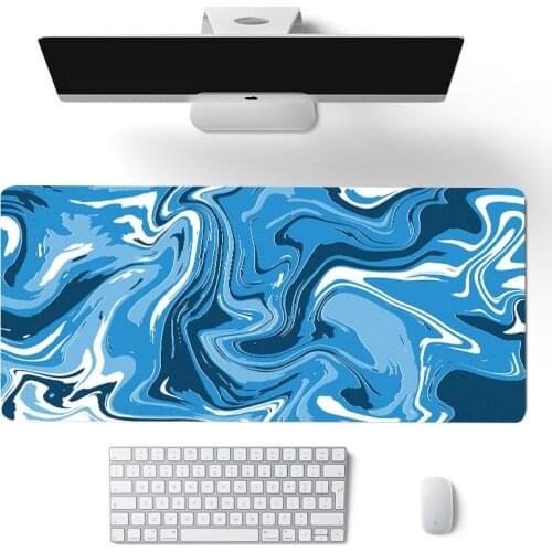 Art Strata Liquid Mouse pad Large Gaming Mous epad Compute Mouse Mat Gamer Stitching Desk Mat XXL non-skid PC Keyboard Mouse pad