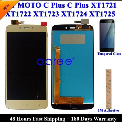 LCD Screen For Moto C Plus LCD Display For Moto C Plus C Plus XT1721 XT1722 XT1723 Display LCD Screen Touch Digitizer Assembly