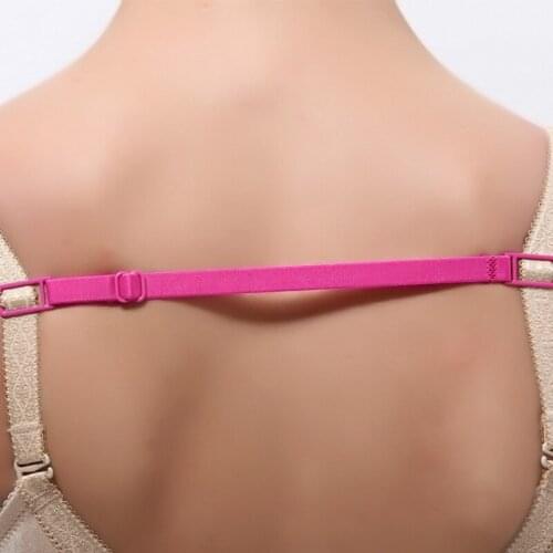 100pcs/lot Elastic Bra Shoulder Strap Clip Non-slip Buckle Underwear Sportswear Women Clothing Accessories