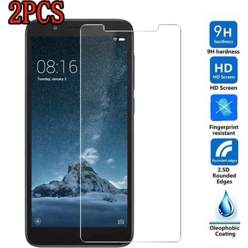 2PCS Package high quality Tempered Glass For Alcatel 1x Protective Film 9H Screen Protector Explosion-proof For Alcatel 1x