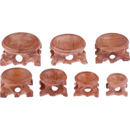 For Crystal Ball Sphere Globe Stone Crystal Ball Holder Home Decor Durable Miniature Retro Acid Branch Wood Display Stand Base