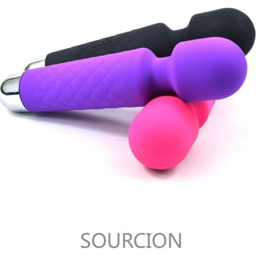 Powerful AV Magic Wand Vibrator Sex Toys for Women G Spot Clitoris Stimulator Dildo Sex Shop Toys for Adult Masturbator Massager