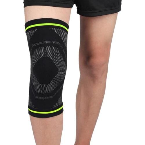 1PC Knee Pads Sleeve Thermal Knit Compression Leg Support Bandage Protector For Running