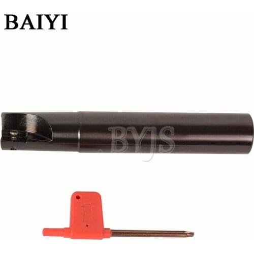 Milling cutter R390 C25-0.8R25-150 Indexable End Milling Holder Shank diameter 25mm length 150mm for insert APMT1604 holder