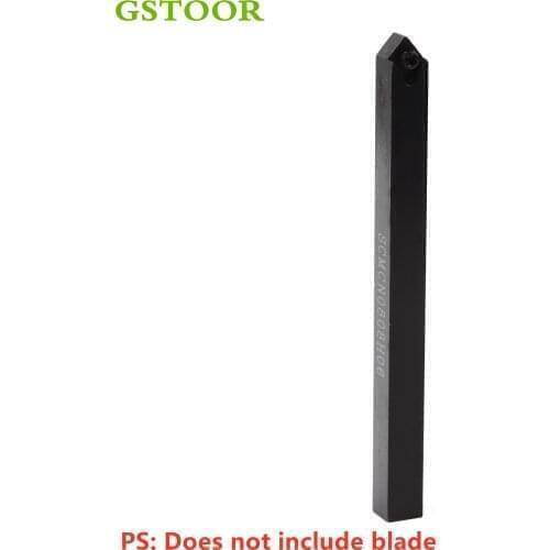 1PC SCMCN1010H06-100 CNC Lathe Cutter Cutting Turning Tools CCMT060204 CCMT060208 Carbide Inserts Arbor