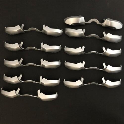 10PCS Silver Bumpers Triggers RB LB Buttons For Xbox One Elite One E Gamepad Controller 3.5mm Earphone Verison