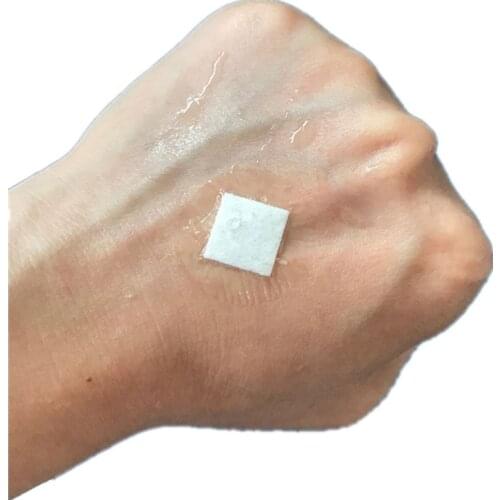 100Pcs Round First Aid Bandage Waterproof Breathable Hemostasis Cushion Adhesive Wound Band Aid Dressing Emergency Plaster
