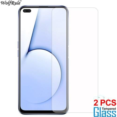 2Pcs Glass For OPPO Realme X50 5G Screen Protector Tempered Glass For Realme X50 Glass HD Protective Front Phone Film 6.57