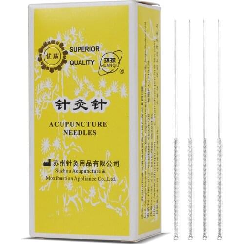 200pcs silver covered non- disposable acupuncture needles acupuncture & moxibustion beauty massage needle 0.25/30/35mm