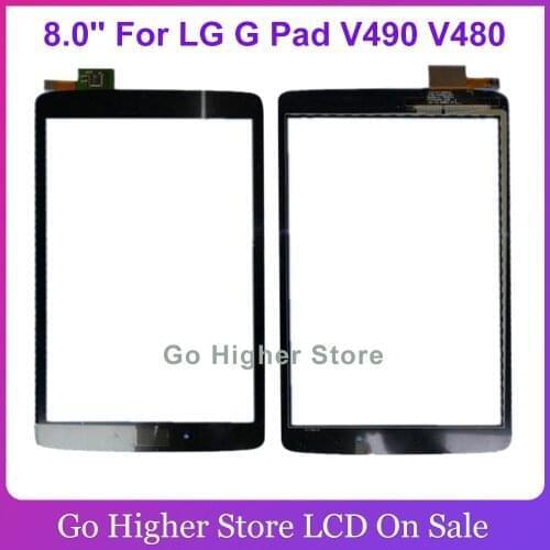 8.0'' For LG G Pad V490 / G Pad V480 Digitizer Screen Touch Panel Sensor Free Tools