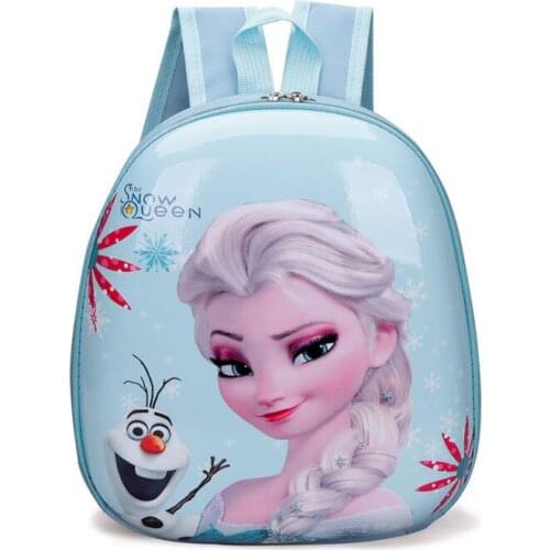 Disney princess Children bag for school shell backpack children kindergarten cartoon boy backpack Frozen