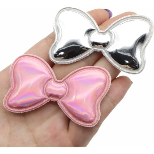 David accessories 10pcs Hair Bow without Clips Children Hairpins Bowknot Hair Accessories DIY Handmade Materials,10Yc12158