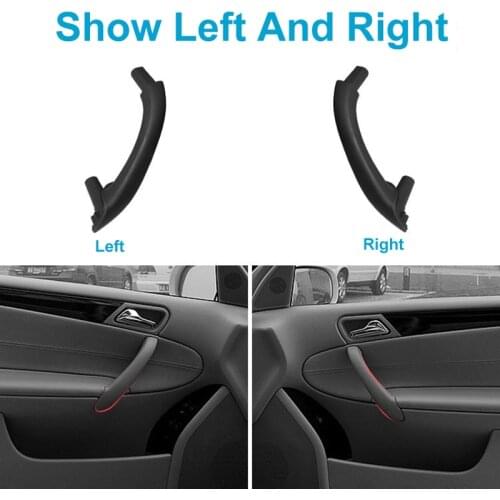 Car Interior Door Handles Pull Trim Cover For Mercedes-Benz W203 C-Class C230 C280 C350 Front Left Right Handle Accessories