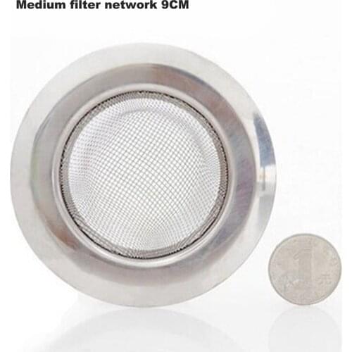 Kitchen Fine Stainless Steel Sink Filter Preventing Pool Bath Sewer Drain Intervals Plug Garbage Network Slag Strainer