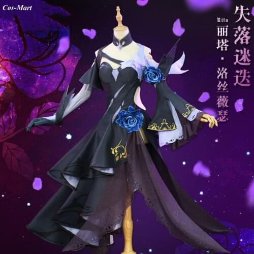 Game Honkai Impact 3 Rita Rossweisse Cosplay Costume Fashion Combat Uniform Female Activity Party Role Play Clothing S-XL