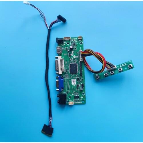 Kit for B156RW01 V0/V3/V1 HW1A/V1 HW2A Panel 15.6" Controller board 1600X900 LCD VGA DVI LVDS 40pin LED Monitor M.N68676