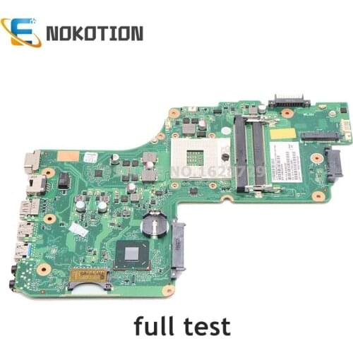 NOKOTION For TOSHIBA Satellite C50T-A C50T laptop motherboard V000325050 DB10F-6050A2566201-MB-A02 DDR3 HM76 full test