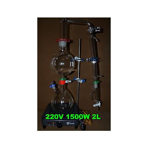 Essential oil steam distillation set,Essential oil distillation kit,220V,lab distillation kit