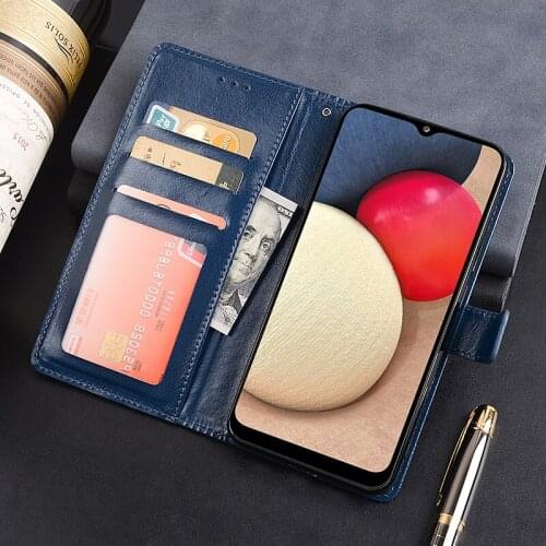 Flip Wallet Case For Samsung Galaxy A02S Leather Cover For Samsung SM-A025F SM-A025G Phone Case Funda Capa Coque
