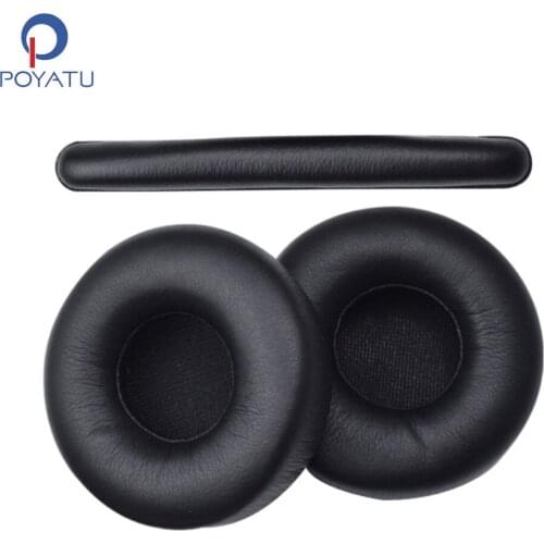 POYATU Ear Pads Headphone Earpads For AKG K430 420 450 480 Q460 Headband Headphone Cushion Cover PU Leather Ear Pads Earmuff