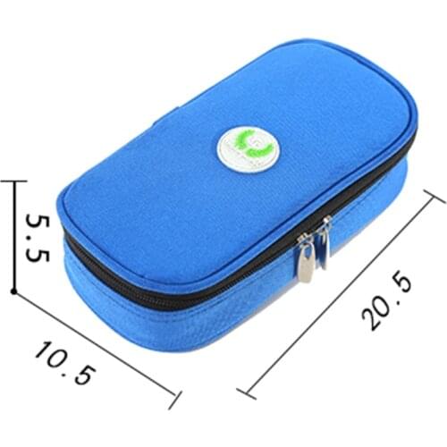 M7DF Portable Insulin Ice Cooler Bag Pen Case Pouch Diabetic Organizer Travel