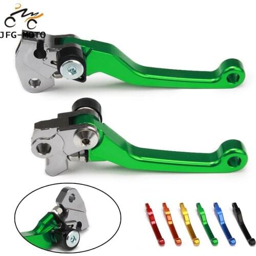 Motorcycle 2021 CNC Brake Clutch Lever For KAWASAKI KX65 2000-2021 KX85 2001-2021 KX125 2000-2005 KX250 00-04 KX250F KX500 04