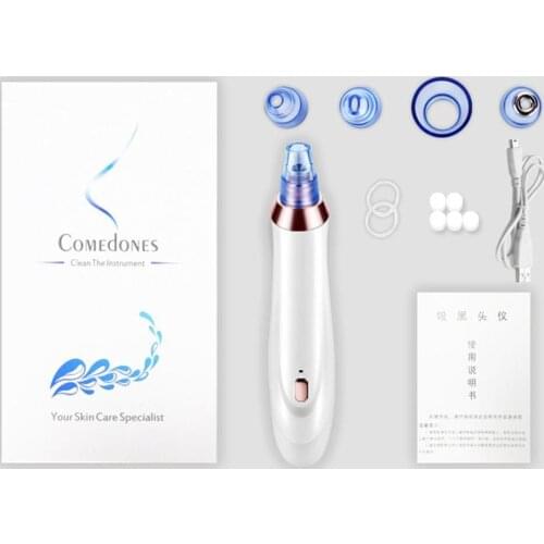 Blackhead sucking vacuum meter domestic acne removing face cleansing blackheads remover
