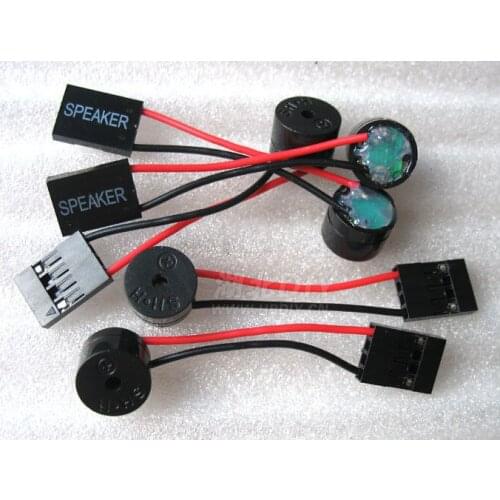 10pcs New Motherboard PC Interanal BIOS Mini Onboard Case Alarm Buzzer Speaker