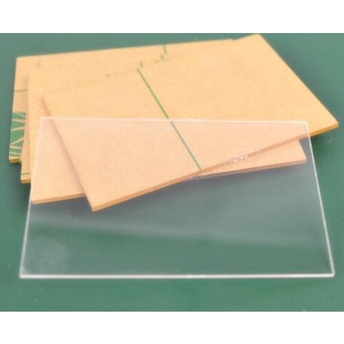 20pcs)crystal Acrylic Clear Sheet Home Decor High Transparent Block Gift Card Placas Decorativas senyu1942