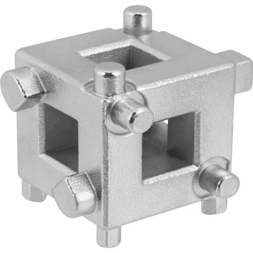 3/8" Dr. Disc Brake Piston Spreader Tool Universal Vehicle Rear Drive Wind Back Cube Calliper Adaptor