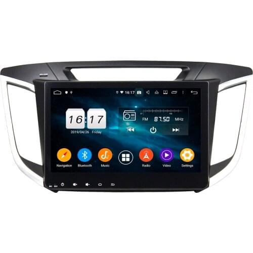 4gb+64gb PX6 10.1" Android 10.0 Car DVD Player for Hyundai IX25 Creta 2014-2016Stereo Radio GPS Bluetooth 5.0 WIFI Easy Connect