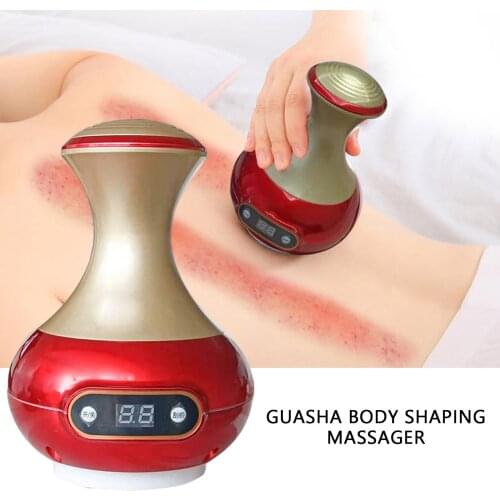 9 Level Vacuum Massage Body Cups Anti-Cellulite Massager Cupping Electric Guasha Scraping IR Heating EMS Fat Burning Slimming