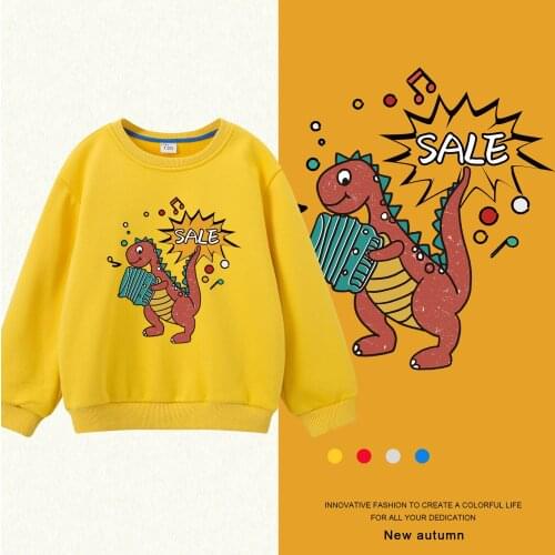 Toddler Boys Girls Sweatshirts Warm Autumn Winter Coat Sweater Cartoon Velvet Baby Long Sleeve Hoodies Kids Tracksuit Clothes 10