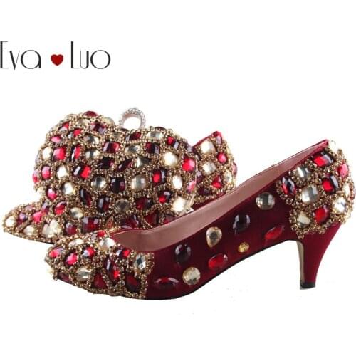 Красные женские сумки EVA LUO China At AliExpress