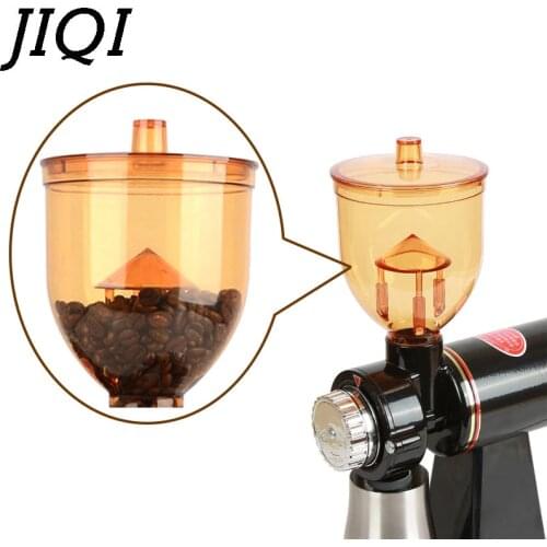 JIQI Coffee grinder part 250g Capacity plastic Hopper with prevent Jump function 110V 220V