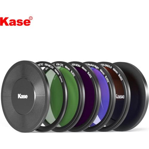 Kase 49mm Wolverine Magnetic MCUV / CPL / ND / GND / Natural Night Filter With Front Filter Threads