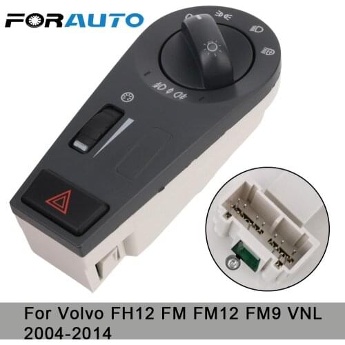 Fog Light Head Lamp Headlight Switch Button For Volvo FH12 FM FM12 FM9 VNL 2004-2014 Auto Replacement Parts OE 20942844